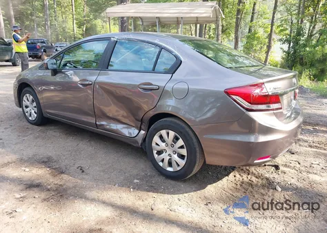 2014 Honda Civic Lx from USA, damaged, VIN 19XFB2F5XEE205584